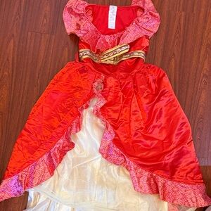 Disney Parks Elena of Avalar Red and Gold Kids Costume